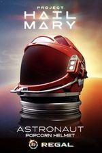 PROJECT HAIL MARY Ryan Gosling 2026 CINEMARK Helmet Popcorn Bucket New in hand