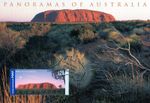 Australia 2001 Panoramas $20 Uluru, Ayers Rock, NT Maximum Card