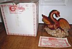 Enchantica Snarlgard Autumn Dragon ~ Certificate Of Authenticity ~ Boxed