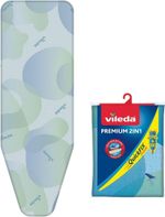 Vileda 172217 Premium 2-in-1 Ironing Board Cover, Fits boards 110 - 130 x 30 -45