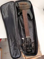 Batking MiNi 4string ukulele electric bass Without Fret Only Fret Line W/Bag