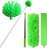 Cobweb Duster with Extension Pole,  Ceiling Fan Duster with Long
