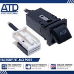 AUX Port For VW RNS510 RCD310 Jetta MK5 Golf MK6 Scirocco Mk3 5KD035724 Switch