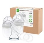 Haakaa Generation 3 Silicone Breast Pump and Bottle Pack Grey-SPECIAL OFFER