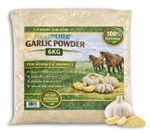 FoodPURA® 6KG GARLIC Powder Bag Fresh - HORSE & PONY Supplements FOOD Grade