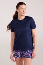 Mountain Warehouse Womens Swimming T-Shirt Rash Vest - UV Protect Max