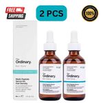 2pcs The Ordinary Multi-peptide Serum Density Hair Loss Care Liquid (Total 120ml