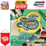 Blue Dragon Vietnamese Spring Roll Wrappers 134g, 15 Sheets Suitable For Fresh