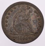 1855 Seated Liberty Quarter (B4023)