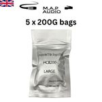 5 x Outdoor Composite Ti granules powder HC8200 special fx machine