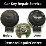 MINI Cooper R55 R56 R58 R60 S One remote key fob repair replace battery fit case