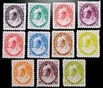 Canada #74-84 1898-1902 Queen Victoria Numerals Stamp Replica Set