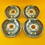 250x40 Back Plates for Brake Drums Bolt On 2x PAIR Knott Ifor Williams Trailers