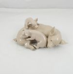 Lladro Playful Piglets Model no. 5228 Pig Family Ceramic Ornament Retired