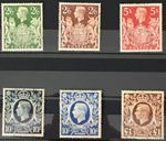GB 1939 - 1948 KGVI Coats of Arms SG476 - SG478c Used (A6)