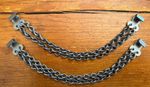 New WESTERN COWBOY SPUR HEEL CHAINS Made In USA 9"
