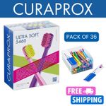 CURAPROX ULTRA SOFT CS 5460 TOOTHBRUSHES - BOX OF 36 - FREE DELIVERY