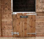 Stable Door Slate Customised Horse Name Plaque Sign Horses Signs plate 8"x2"