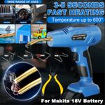 Cordless Plastic Welder Kit for Makita 18V Battery Car Bumper Repair Welding Gun