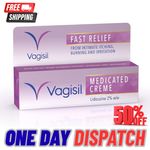 Vagisil Medicated Cream Fast Relief From Feminine Itching - 30g