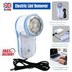 Electric Lint Remover Clothes Bobble Fabric Fluff Shaver Debobbler Clothing USB