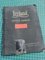 1940 Leyland Oil Engine Original Service Workshop Manual Section 6D Diesel