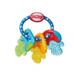 Nuby IcyBite Keys Soothing PureIce Gel Filled Teether for Sore Gums, 3M+ | Refri