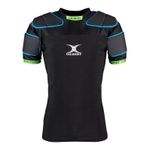 Gilbert Rugby Unisex XP 100 Black Protective Body Armour - Free P&P
