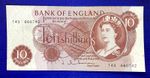 1962~66 ENGLAND - 10 SHILLINGS - VF+ - EZEU