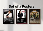 Set Of Michael Jackson Posters A3 Size Bad Dangerous Thriller Posters