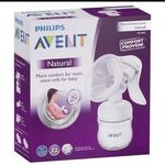 AVENT MANUAL BREAST PUMP + BOTTLE