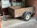 Wooden Car Trailer Camping / General Purpose