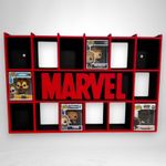 Display Shelf Bitty Pop Marvel themed 20 slots organizer