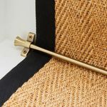 13 x Antique Brass Stair Rods Trumpet Finials - 725mm x 10mm - Next Day Delivery