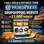 Dropshipping Website Build & Optimisation – Target £3,000/Month in 3–6 Months
