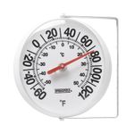 Outdoor Wall Analog Patio Thermometer Mounting Bracket Temperature Reader New