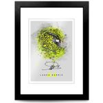 LANDO NORRIS 2025 ALL DRIVERS HELMETS SIGNED POSTER FORMULA 1 PRINT PHOTO F1