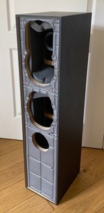 Genuine B&W Bowers Wilkins DM603 S3 Speaker Enclosure Box Black 1 Spare Part