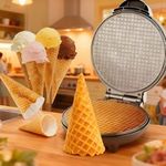 1200W Breakfast Machine Electric Ice Cream Cone Maker Waffle Cone Maker UK