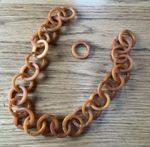 Antique Vintage Butterscotch Bakelite Bead Split DISCS X 225 JOB Lot Jewellery