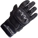 RST Freestyle 2 CE Leather Touchscreen Motorcycle Motorbike Gloves - Black