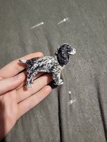 Hand-Crafted English Springer Spaniel, Imitation Puppy Dog Figurine