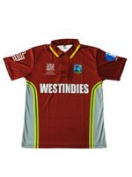 West Indies National Cricket ODI World CUP 2003 retro champion memorabilia shirt