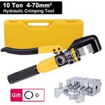 Yqk-70 Hydraulic Crimper 8T Crimping Tool Wire Battery Cable Lug Terminal