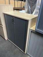Medium size wooden tambour cabinets- CAN DELIVER
