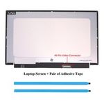 REPLACEMENT NV156FHM-T0E V8.0 15.6" FHD LCD LED SCREEN 40PIN + ADHESIVE TAPES