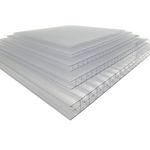 4mm / 6mm Clear Polycarbonate Greenhouse Roofing Sheets - Cut to Size