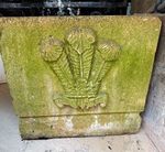 Large Square Green Stone Planter Pot with Drainage Hole 1981