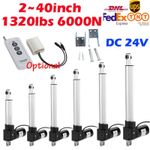 12V Linear Actuator 6000N 20" 24" 28" 32" 36" 40" Linear Motor Fast Speed