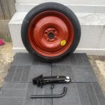 KIA RIO 2019 - 2023 15" SPARE SPACE SAVER WHEEL + JACK KIT 